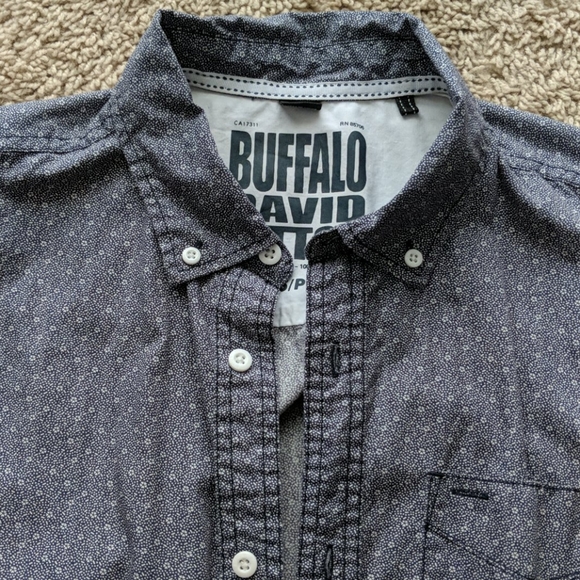 Buffalo David Button PacSun Button Down Sz S - Picture 2 of 4